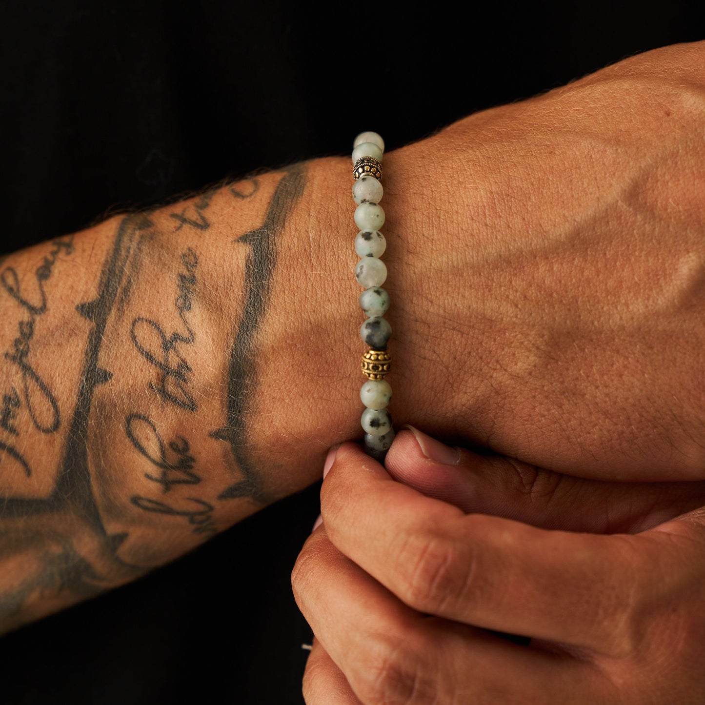 Kiwi Steen Armband (Goud)