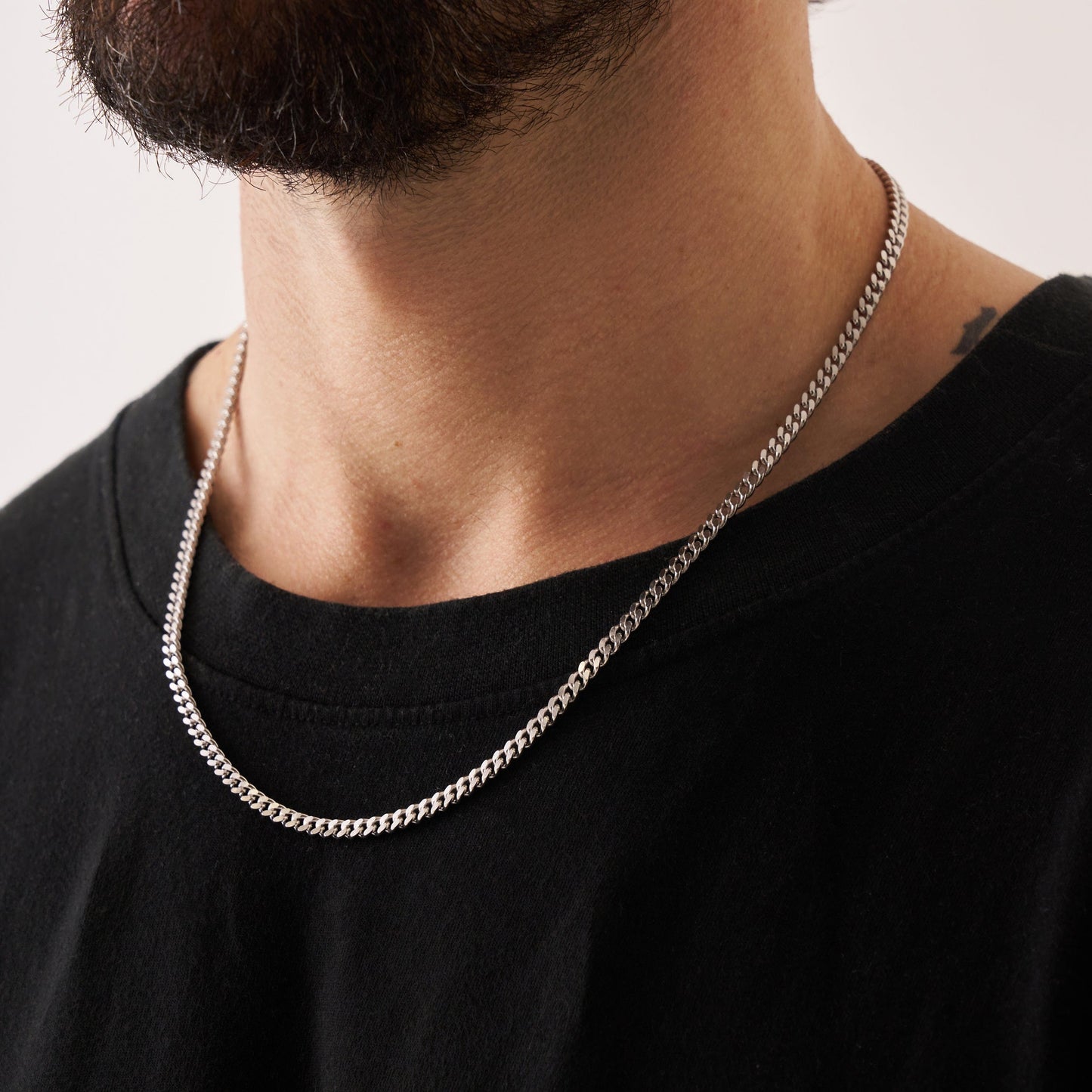 Cubaans (Sterling Zilver) 4mm