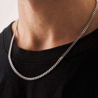 Cubaans (Sterling Zilver) 4mm
