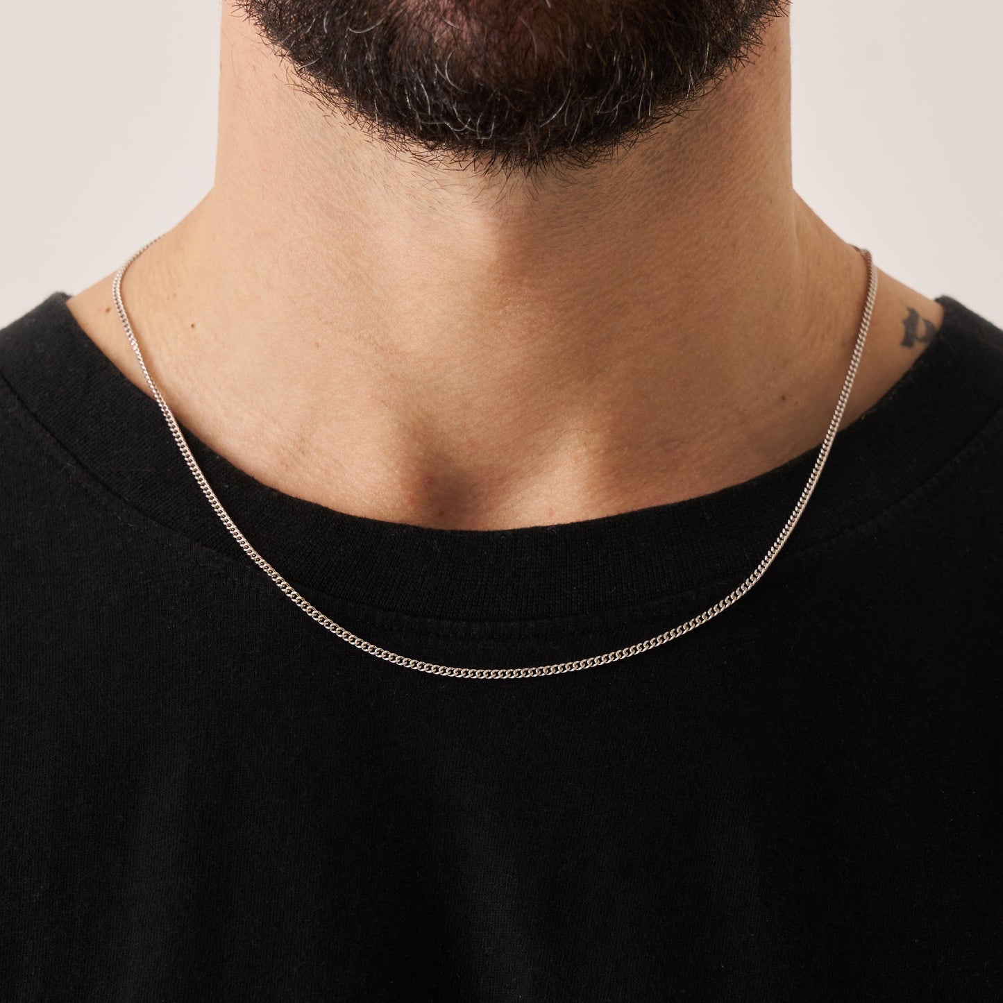 Cubaans (Sterling Zilver) 2mm
