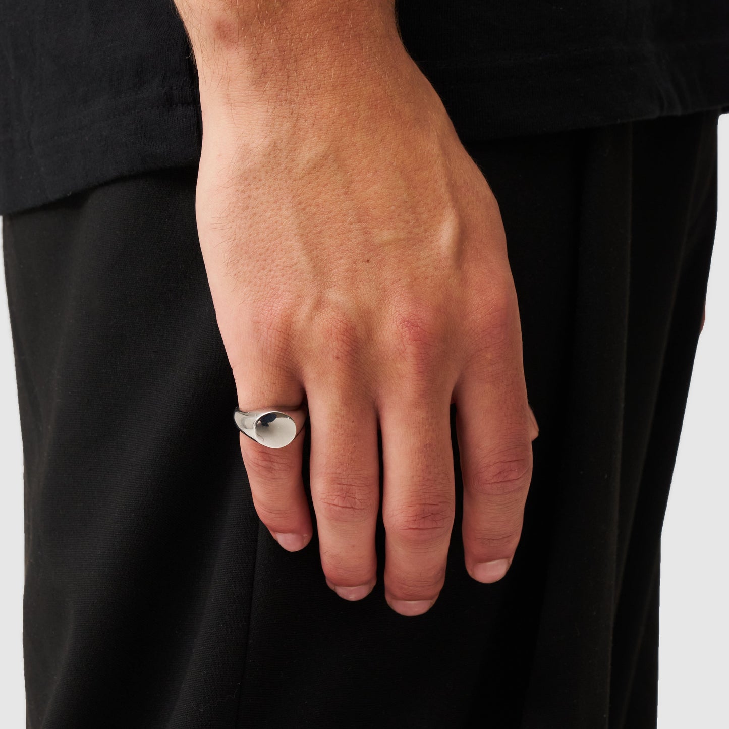 Ronde Zegelring (Zilver)