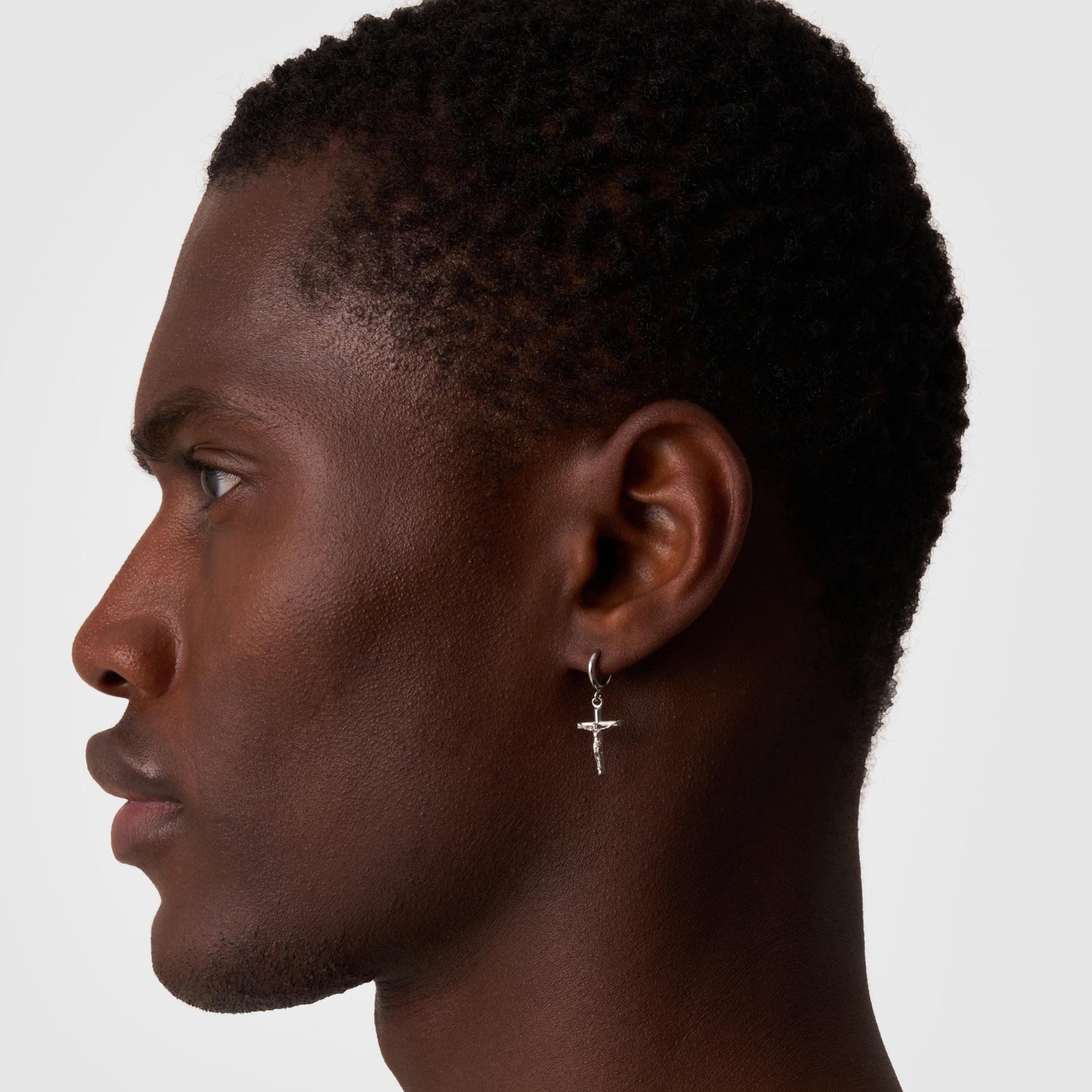 Kruis Earring (Zilver)