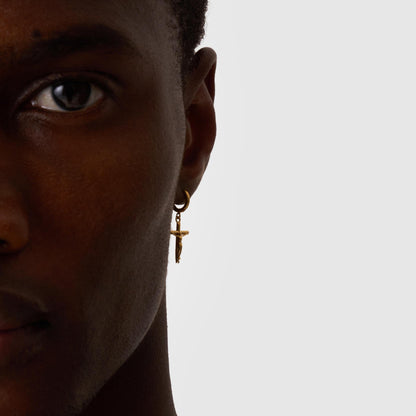 Kruis Earring (Goud)