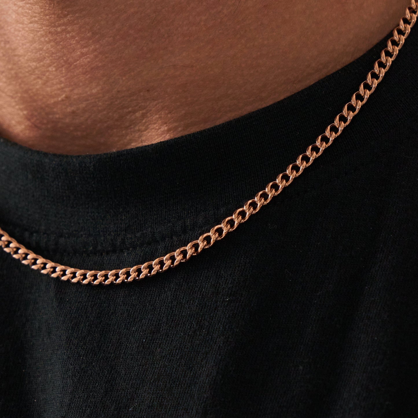 Cubaans (Roze Goud) 4mm