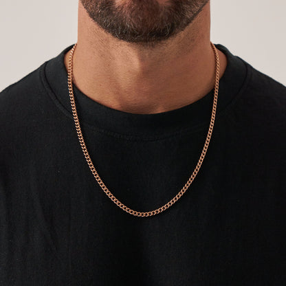 Cubaans (Roze Goud) 4mm