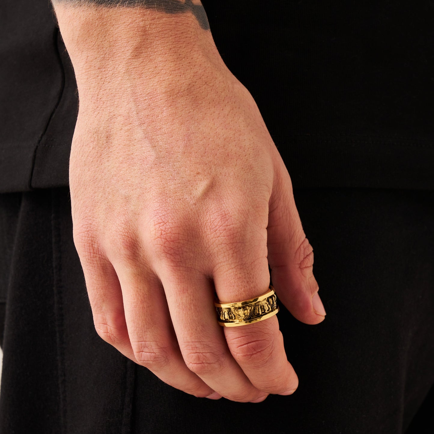 Kroon Bandring (Goud)