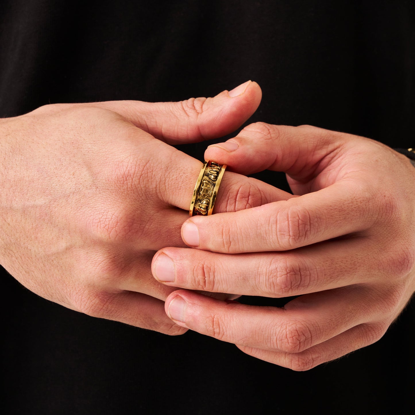Kroon Bandring (Goud)