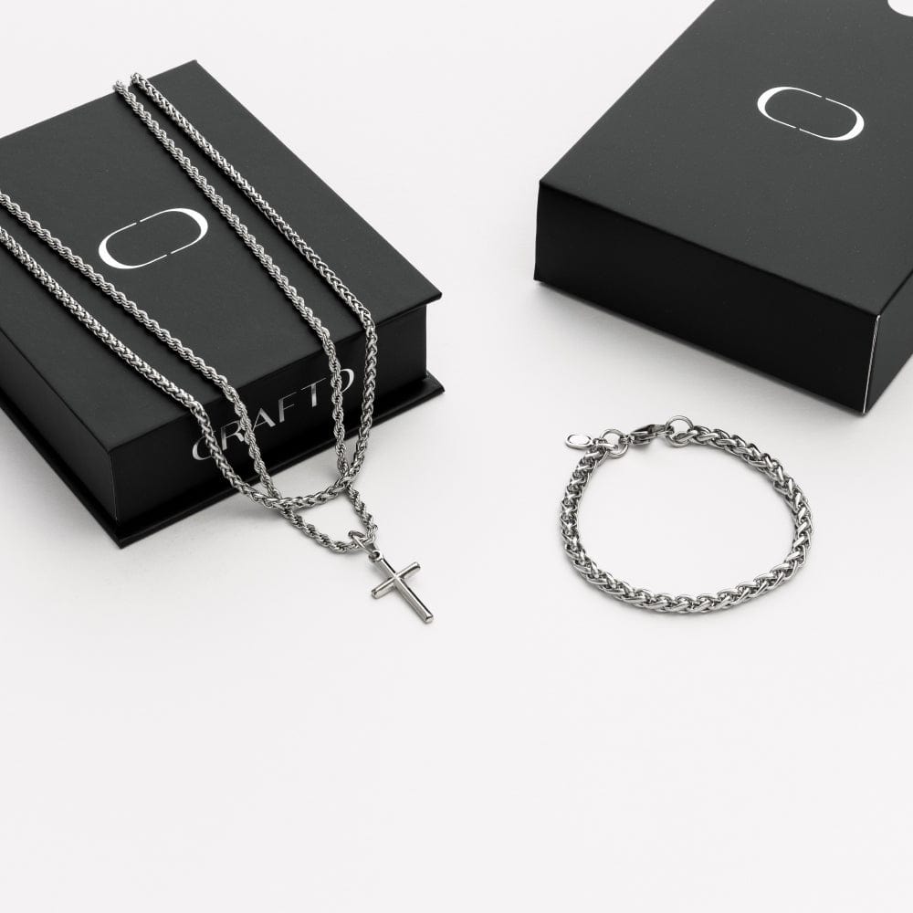 Cross Gift Set (Zilver)