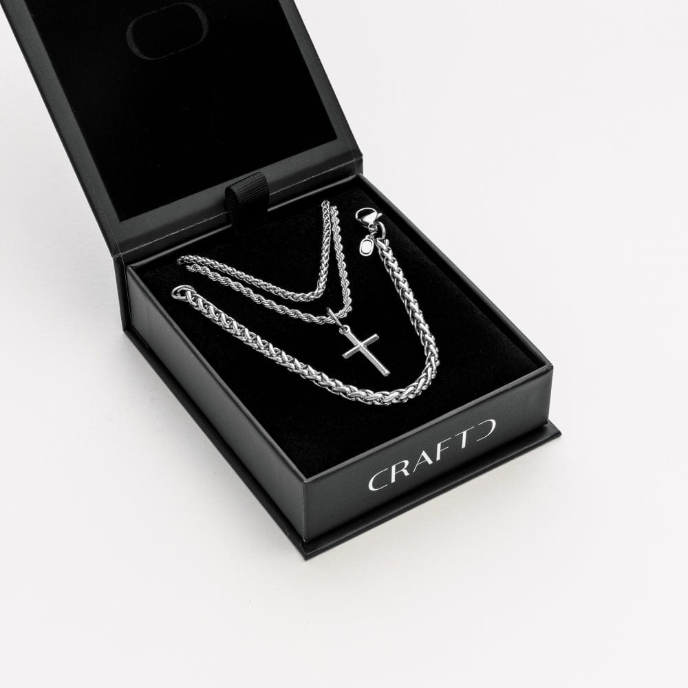 Cross Gift Set (Zilver)