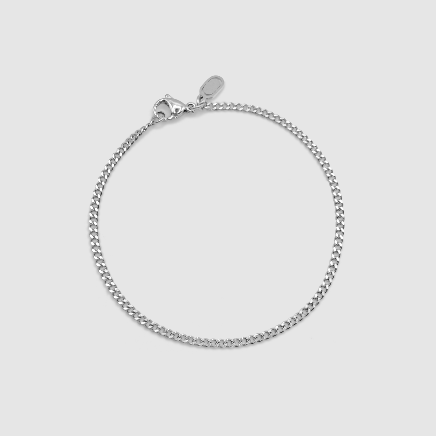 Connell Armband (Zilver) 2mm