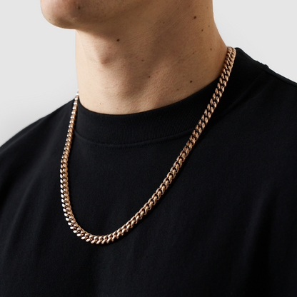 Cubaans (Roze Goud) 8mm