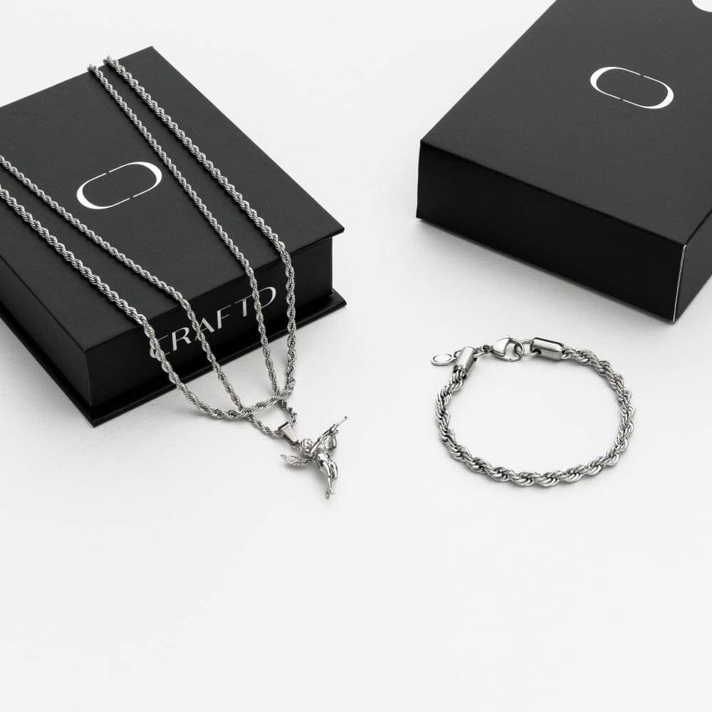 Cupid Gift Set (Zilver)