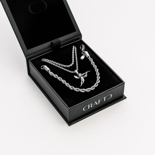 Cupid Gift Set (Zilver)