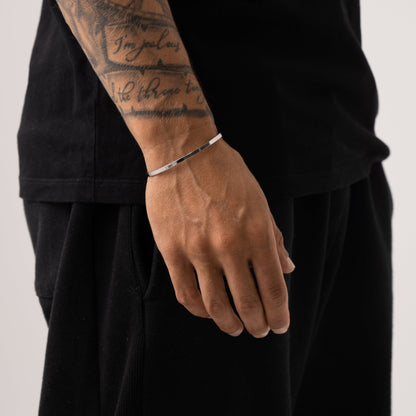 Klassieke Cuff 3mm (Zilver)