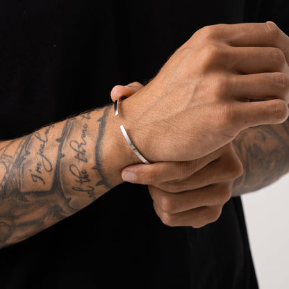 Klassieke Cuff 3mm (Zilver)