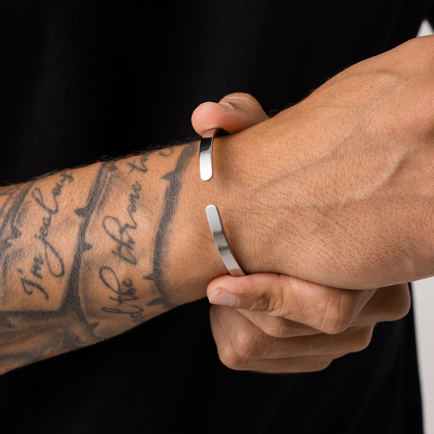 Klassieke Cuff 5mm (Zilver)