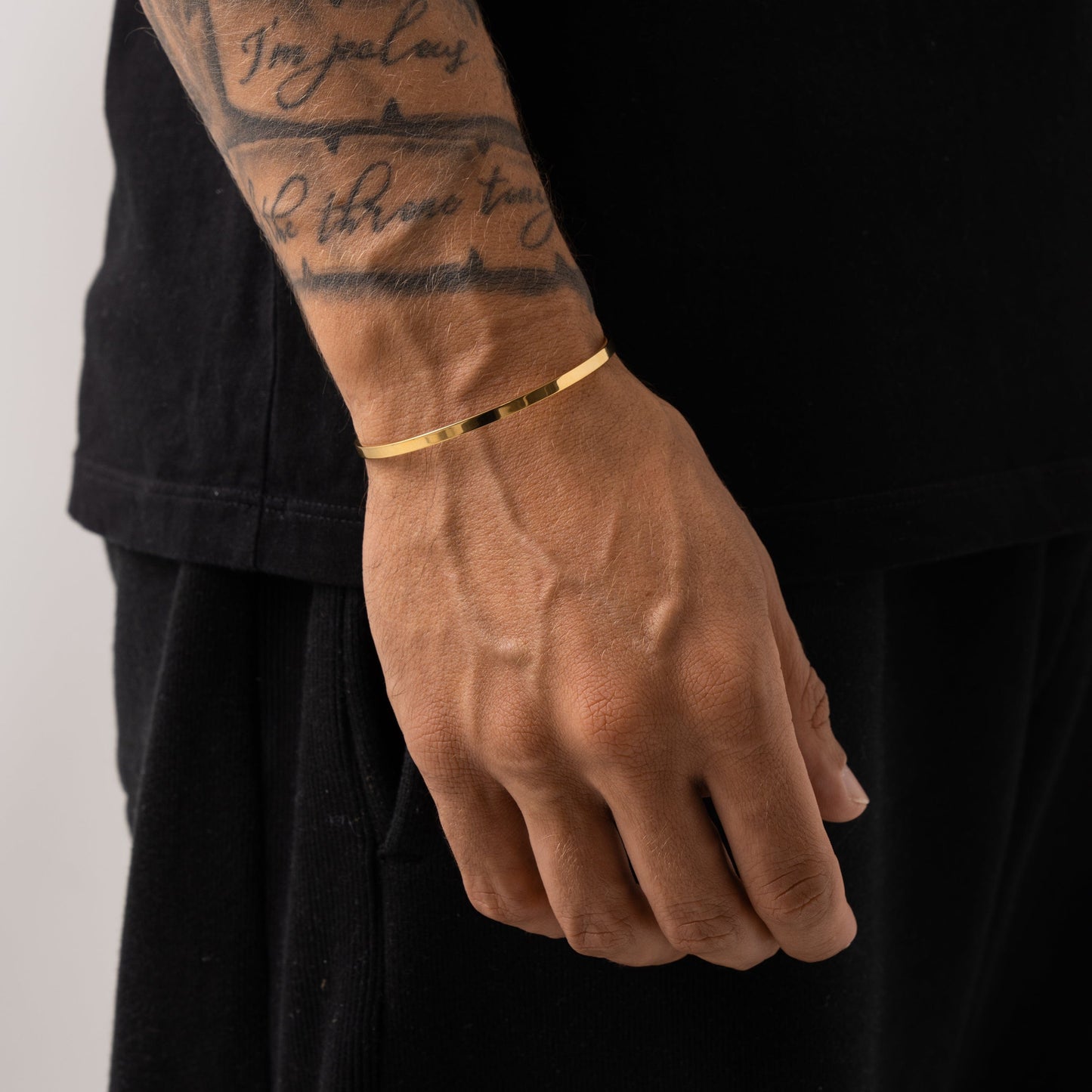 Klassieke Cuff 3mm (Goud)