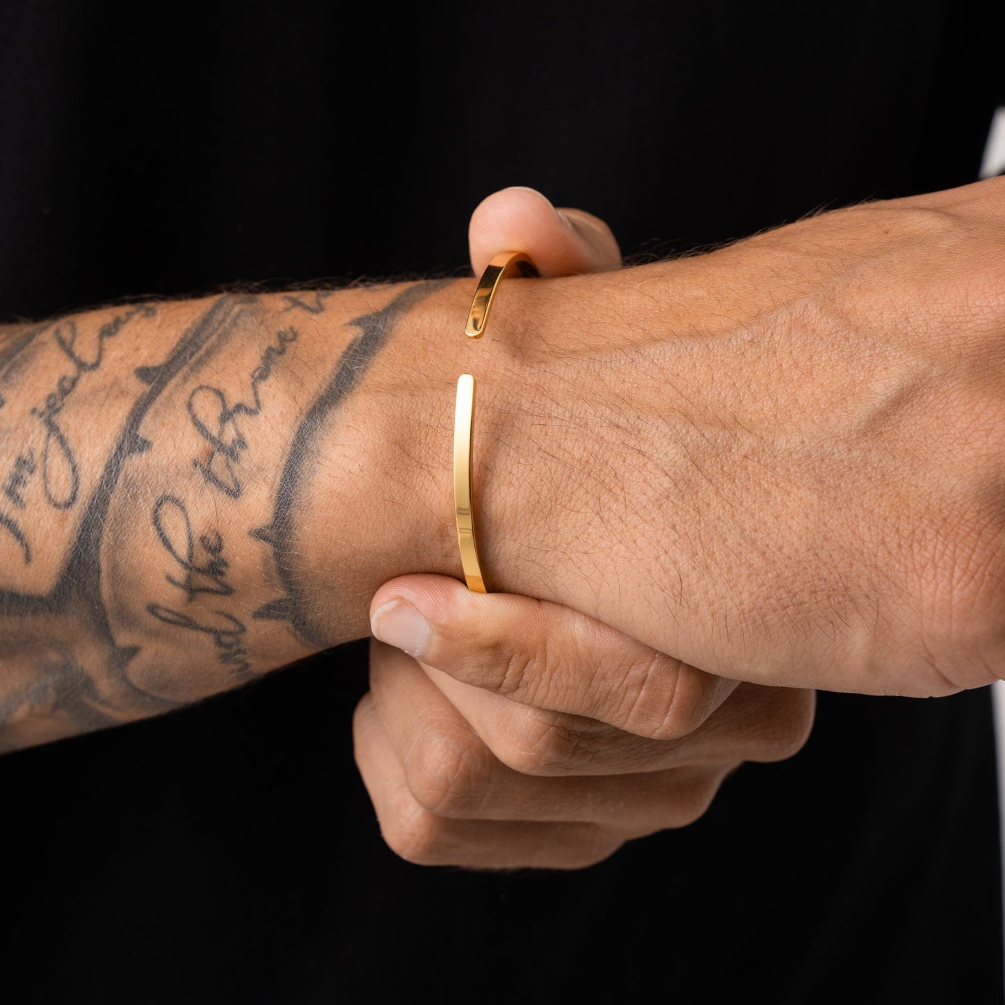 Klassieke Cuff 3mm (Goud)