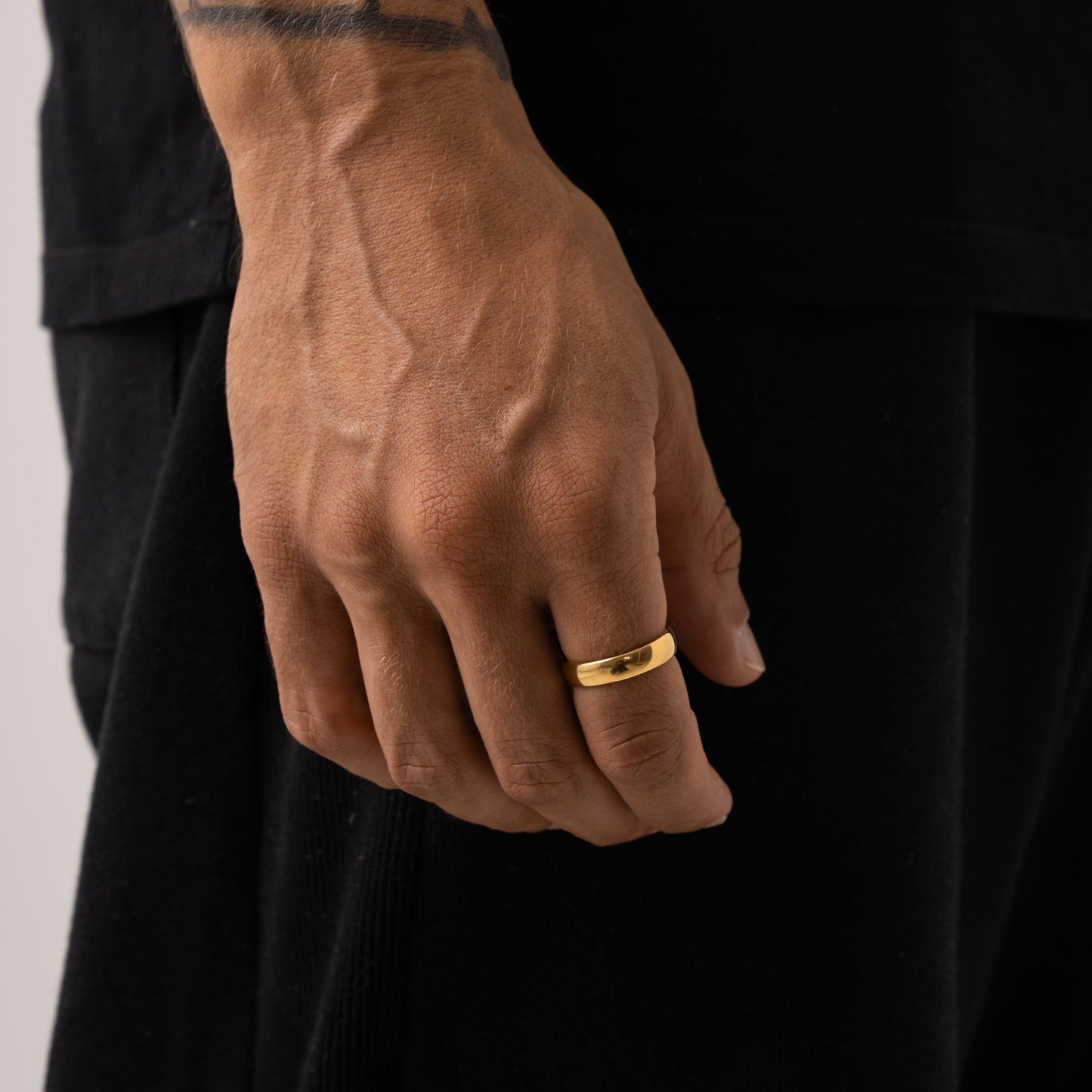 Ronde Band Ring (Goud) 5mm
