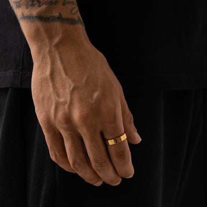 Platte Bandring (Goud) 5mm
