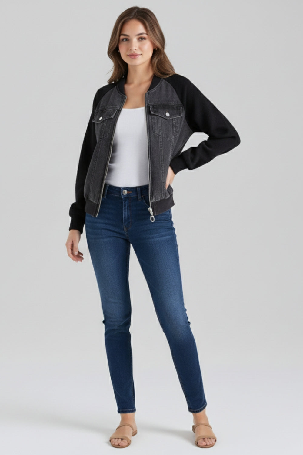 Rosgrove | Damen - Jeansjacke - Klassischer Freizeitstil