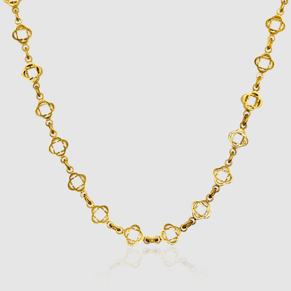 Clover Link Ketting (Goud)