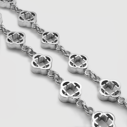 Clover Link Hanger (Zilver)