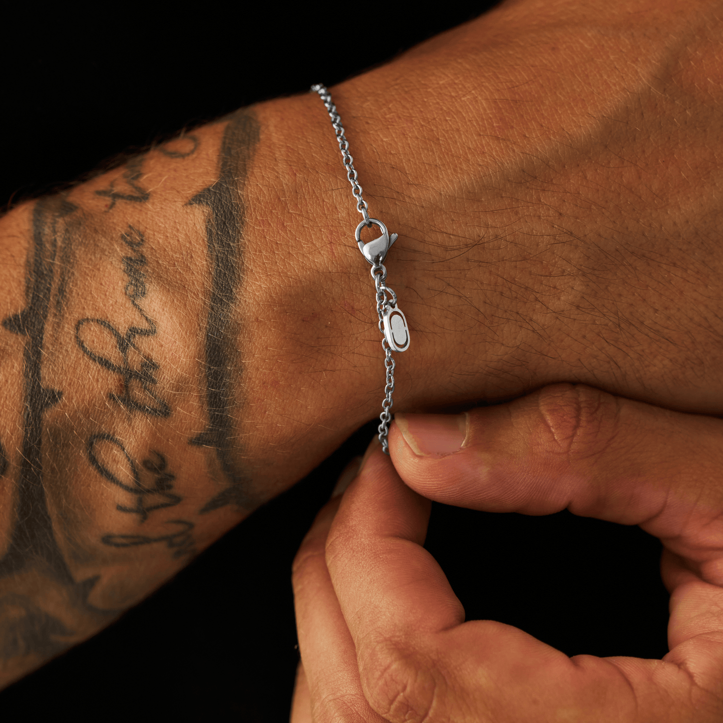 Kabelarmband (Zilver) 2mm