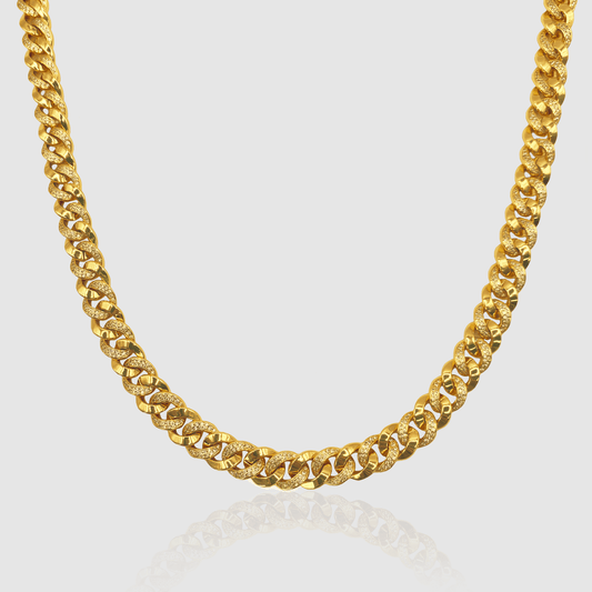 Half Iced Cuban (Goud) 8mm