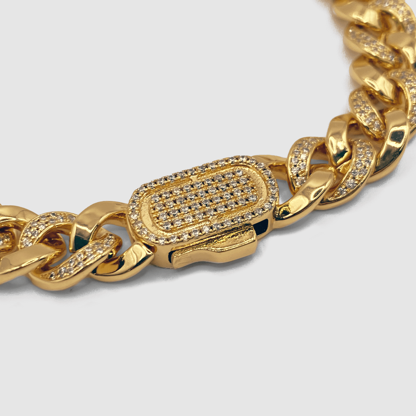 Half Iced Cuban (Goud) 8mm
