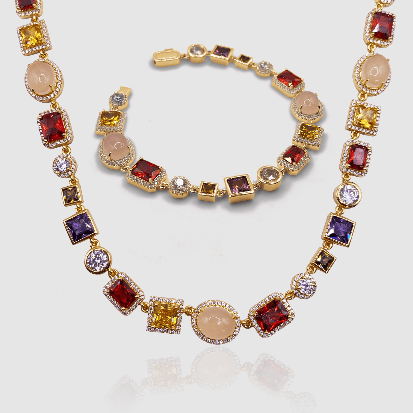 Edelsteen Set (Goud)