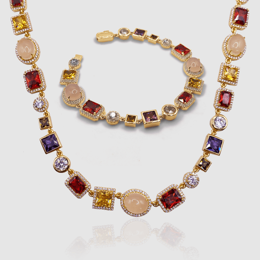 Edelsteen Set (Goud)