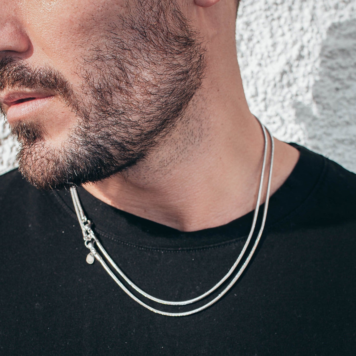 Slangenketting (Zilver) 2mm