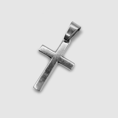 Latijns Kruis Hanger (Zilver)