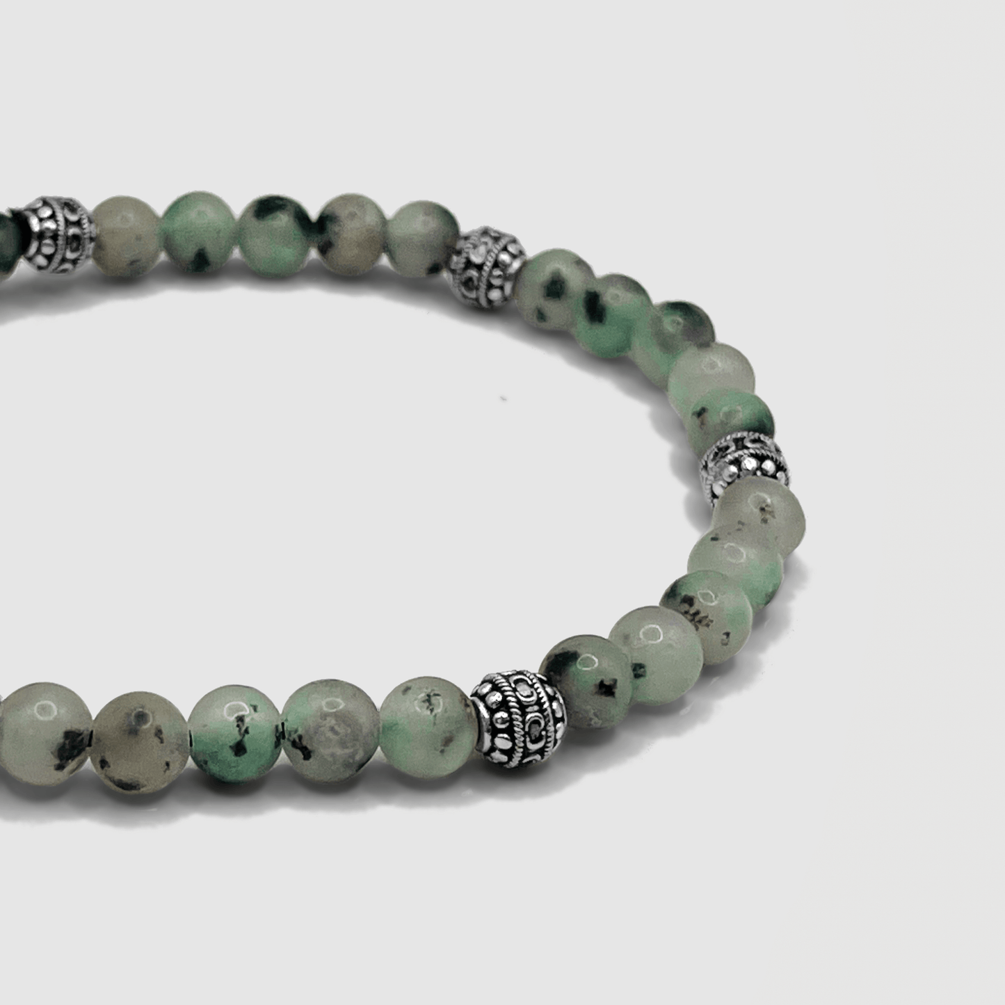 Kiwi Steen Armband (Zilver)