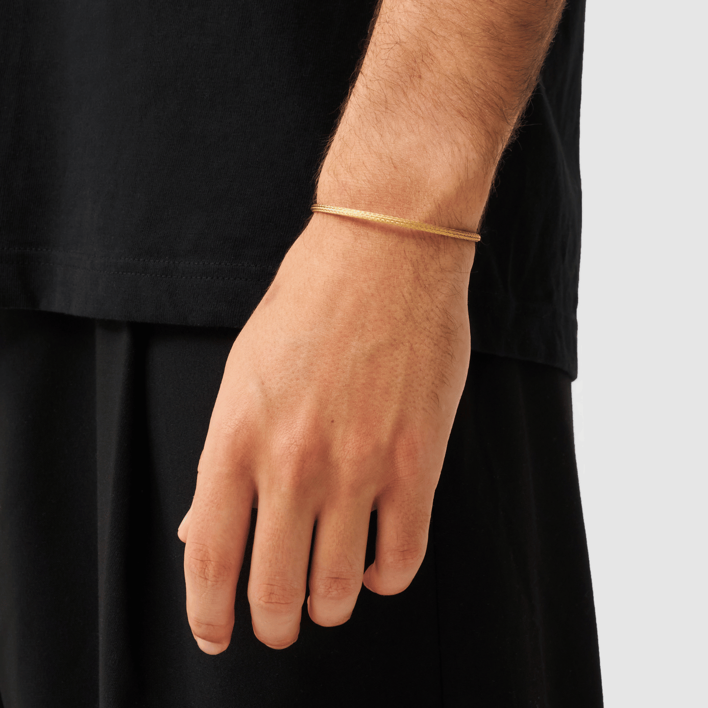Micro Plissé Armband (Goud)