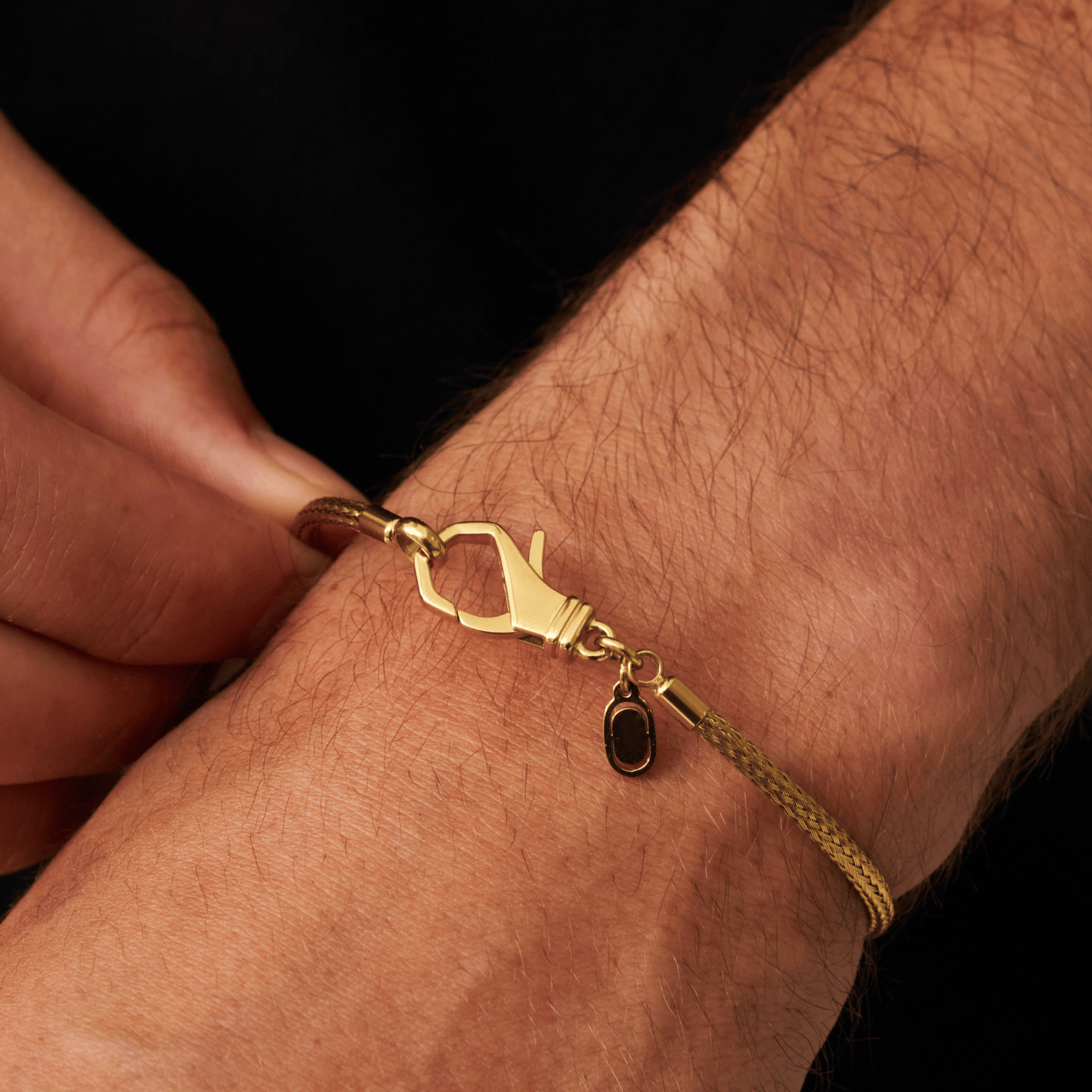 Micro Plissé Armband (Goud)
