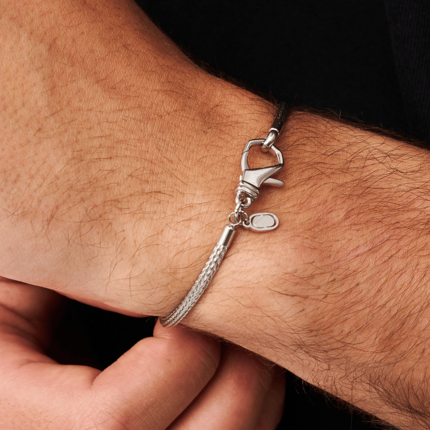 Micro Plissé Armband (Zilver)