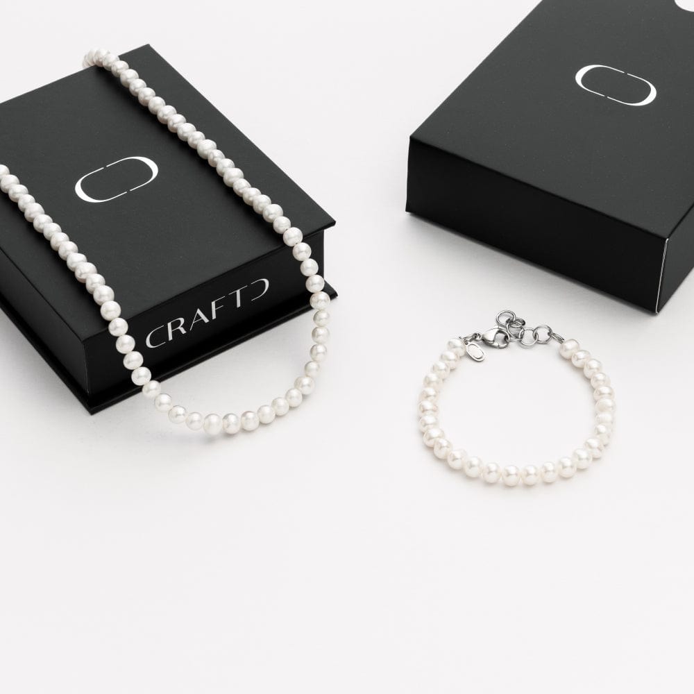 Parels Gift Set (Zilver)