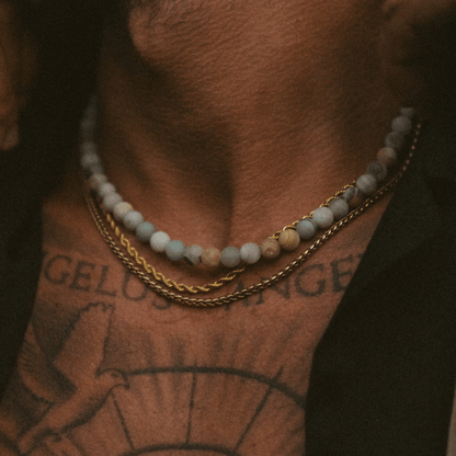 Oceaan Kralen Ketting 8mm