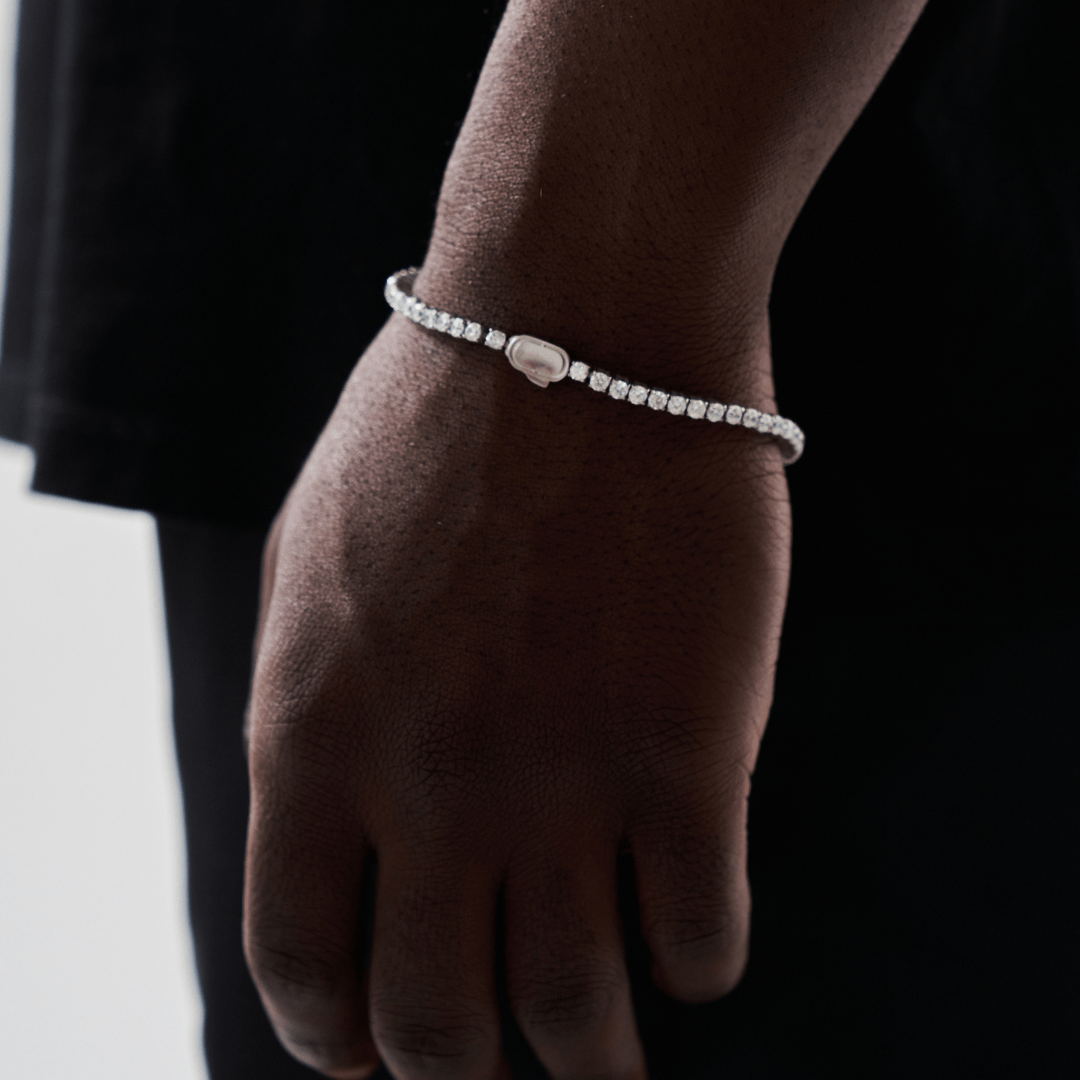 Tennisarmband (Zilver) 3mm