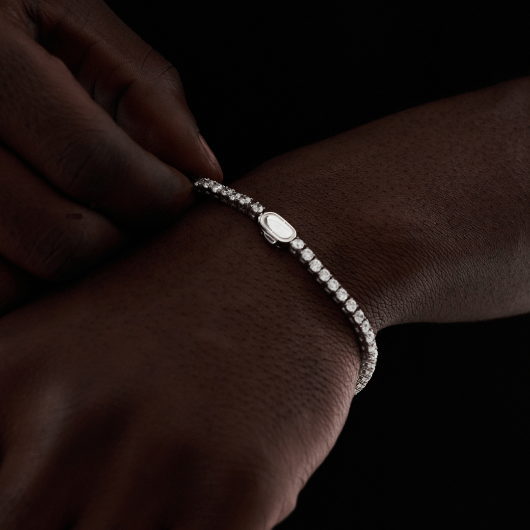 Tennisarmband (Zilver) 3mm