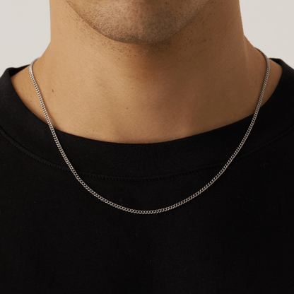 Cubaans (Zilver) 2mm