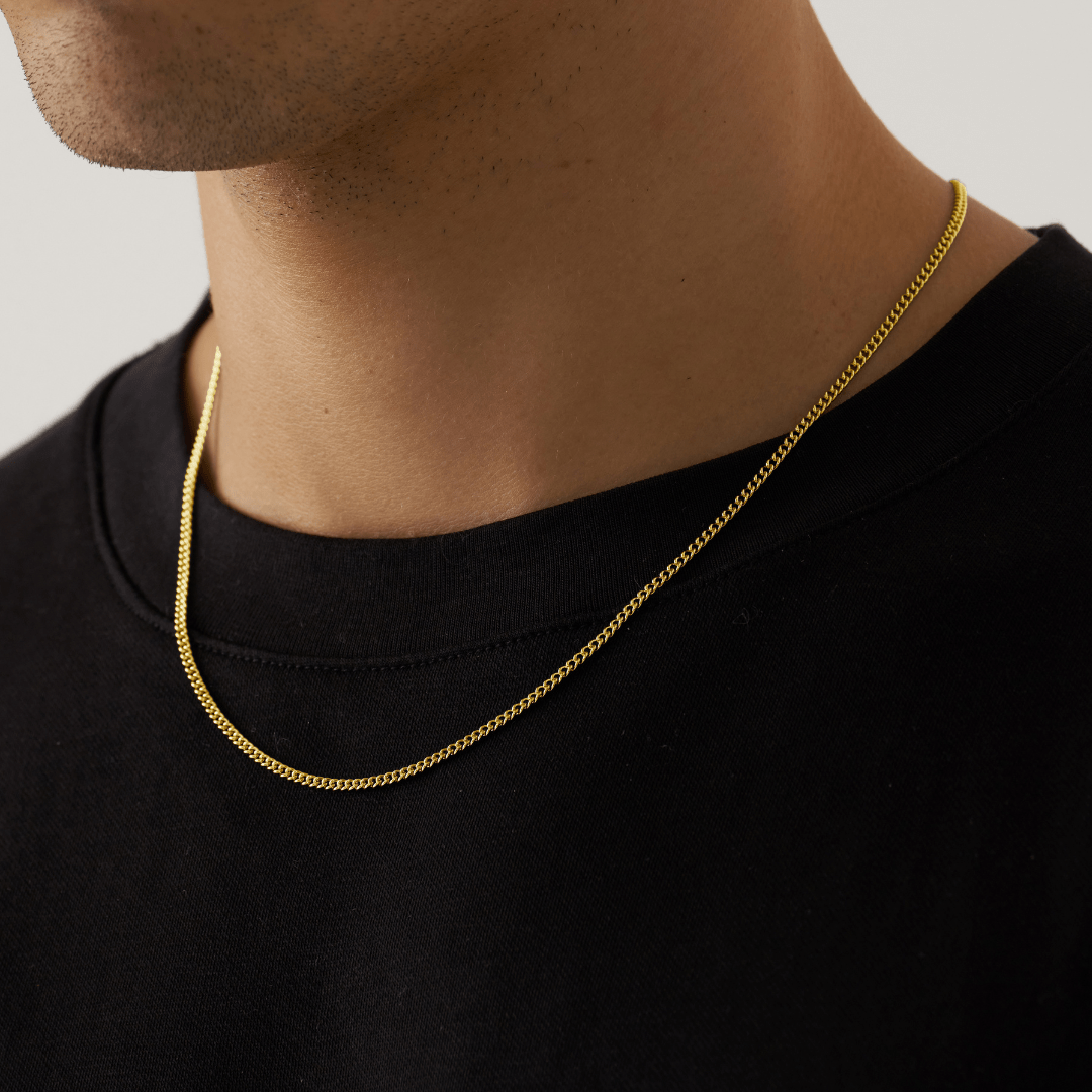 Cubaans (Goud) 2mm