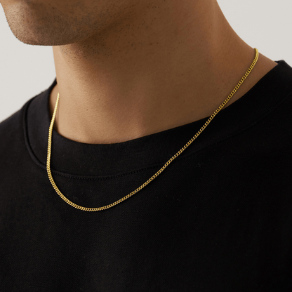 Cubaans (Goud) 2mm