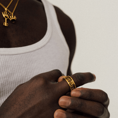 Kroon Bandring (Goud)