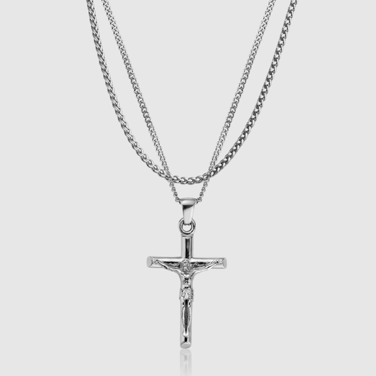Kruisbeeld Set (Zilver)