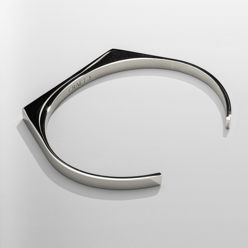 Rechthoekige Bangle 5mm (Zilver)