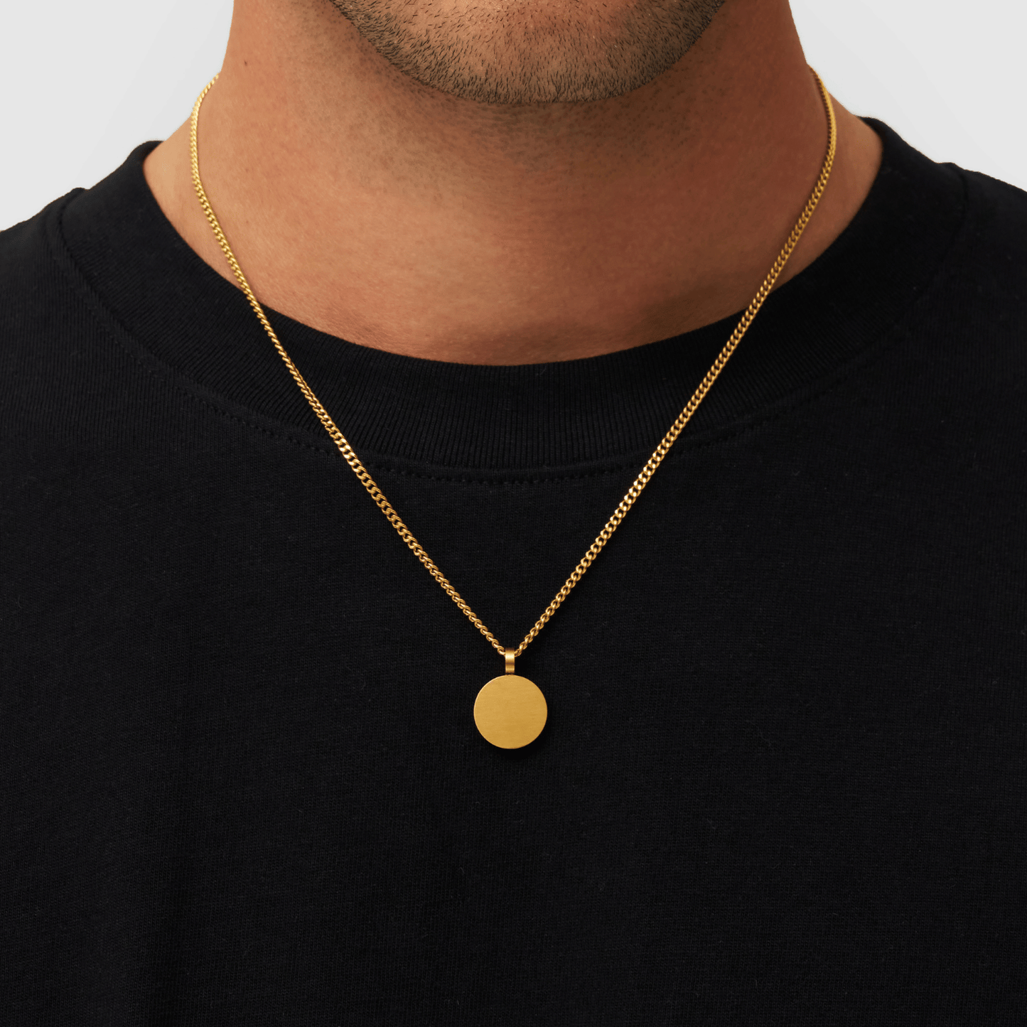 Ronde Totem Hanger (Goud)