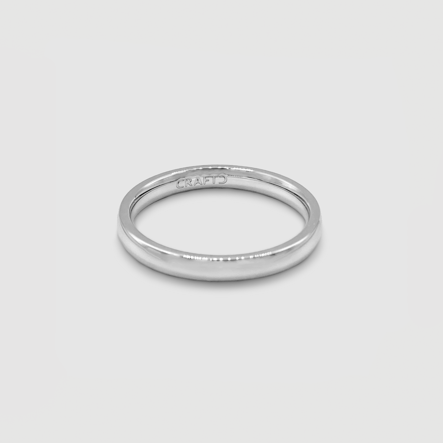 Ronde Bandring (Zilver) 3mm
